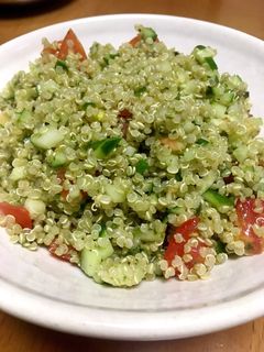 キヌアサラダ♡バジル風味-レシピのメイン写真