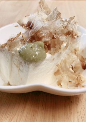 *塩わさび冷や奴*-レシピのメイン写真