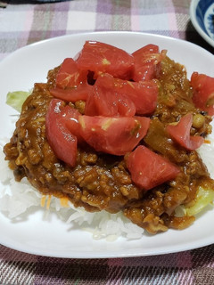 無水カレーでタコライス風-レシピのメイン写真