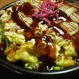キャベツたっぷりお好み焼き風