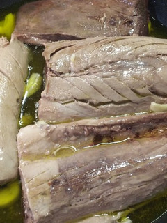 簡単美味・鮪血合いのオイル煮(下処理)-レシピのメイン写真