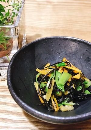 ひじきさとえんどう豆の煮物-レシピのメイン写真