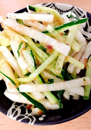 さっぱり梅おかか和え-レシピのメイン写真