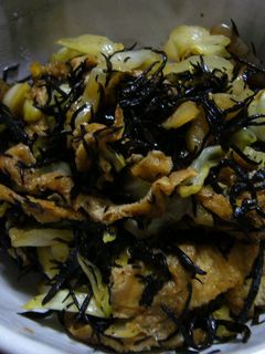 キャベツとひじきの炒めあえ-レシピのメイン写真