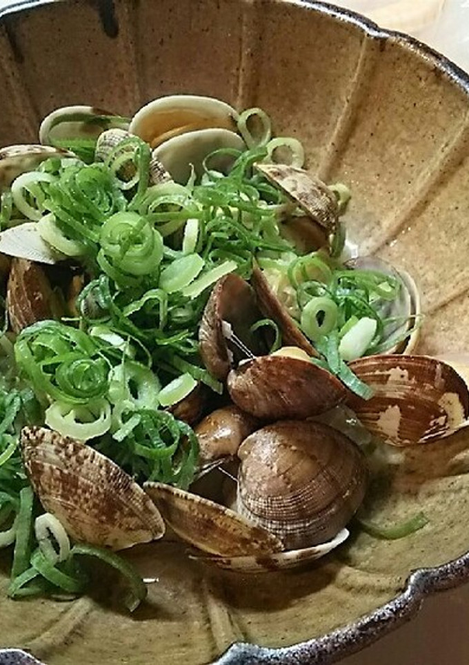 あさりの酒蒸し-レシピのメイン写真