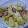 新じゃがのマーガリン炒め