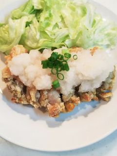 鶏肉の竜田揚げ★大根おろし乗せ-レシピのメイン写真