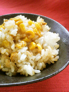 かき醤油で♡美味しいとうもろこしご飯☆-レシピのメイン写真