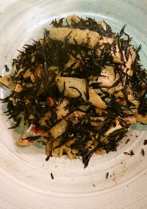 鮭の洋風ひじき煮-レシピのメイン写真