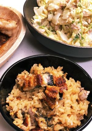 炊き込み鰻飯-レシピのメイン写真