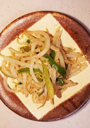 ちょっと副菜が欲しい時のもやし炒め！-レシピのメイン写真