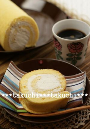 はちみつロールケーキ-レシピのメイン写真