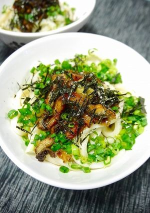 簡単！冷やしうどん☆鰻丼風-レシピのメイン写真