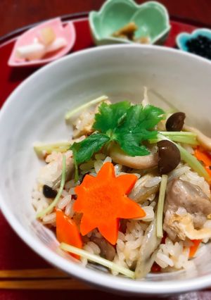 電子レンジで簡単♪約15分♡五目おこわ-レシピのメイン写真