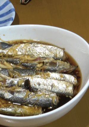 ご飯が進む！ママカリの焼き酢漬け♪-レシピのメイン写真