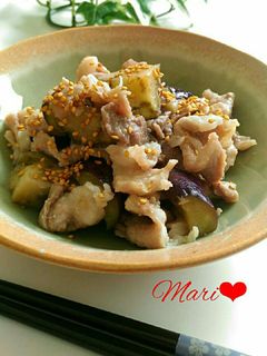 レンジで簡単♡豚バラとナスの味噌炒め-レシピのメイン写真