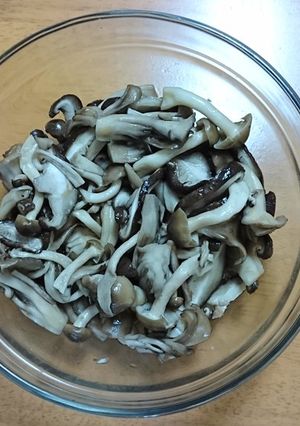 キノコの冷製-レシピのメイン写真