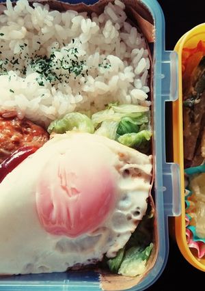 簡単ロコモコ風弁当-レシピのメイン写真