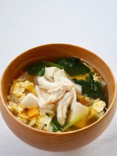 消化のいいスープ【しっとりささ身スープ】-レシピのメイン写真