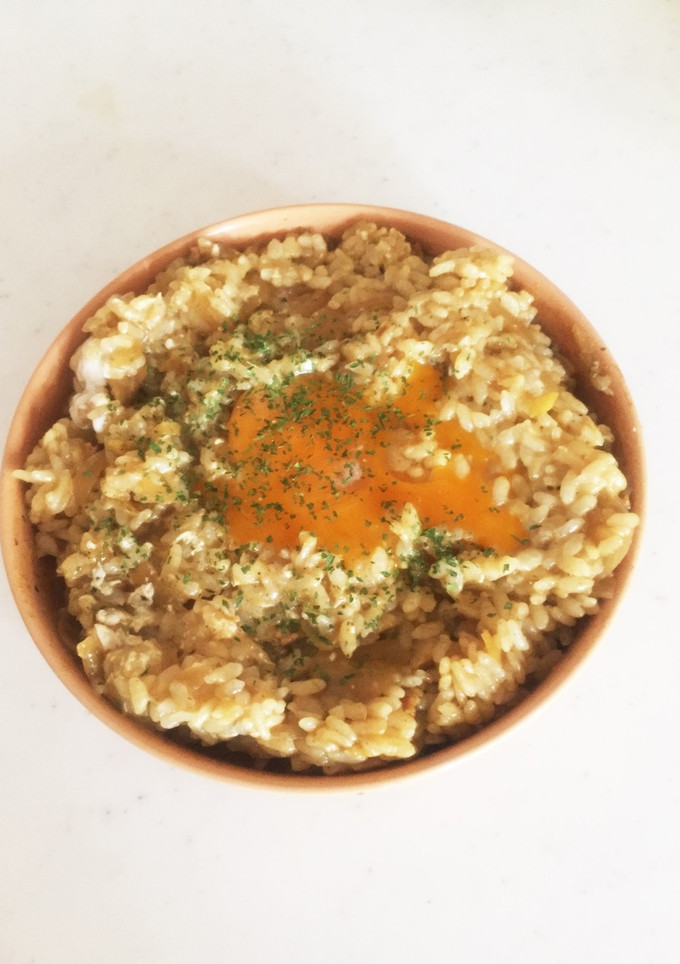 旨！残ったカレーで、とろ〜り混ぜカレー！-レシピのメイン写真