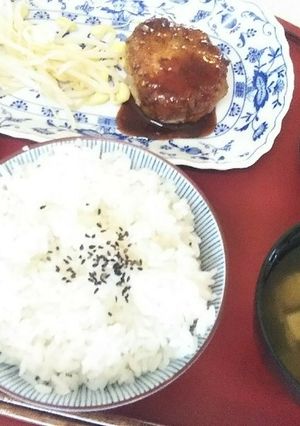 豆腐バーグ定食（血管ダイエット1266）-レシピのメイン写真