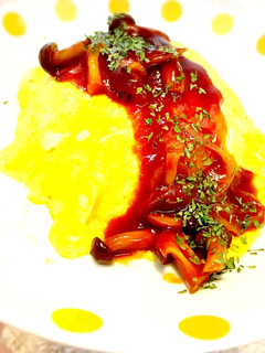 ライスは炊飯器で♪簡単デミのオムライス♡-レシピのメイン写真