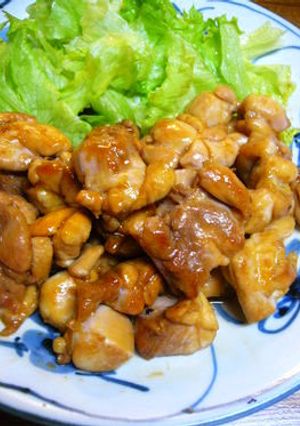 ノンオイルでヘルシー☆鶏の照り焼き-レシピのメイン写真