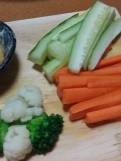 味噌マヨで野菜スティック♪-レシピのメイン写真