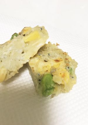 あともう1品！枝豆じゃこコーンのかき揚げ-レシピのメイン写真