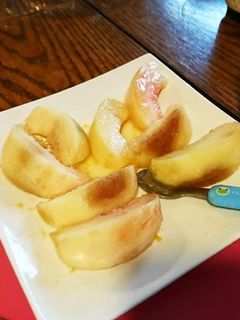 簡単基本的桃切り方-レシピのメイン写真