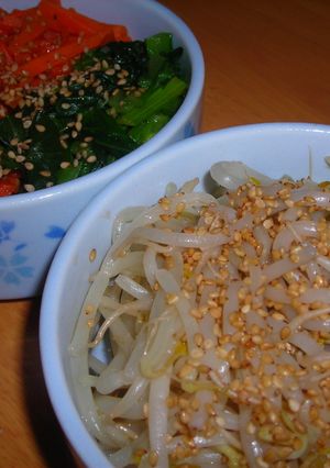 簡単！即席野菜ナムル-レシピのメイン写真