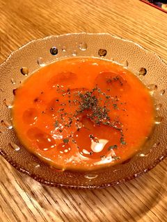 トマトの冷製スープ/ガスパチョ-レシピのメイン写真