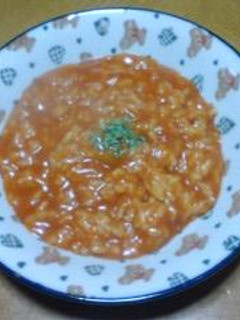キャンベルトマトスープ缶チーズリゾット-レシピのメイン写真