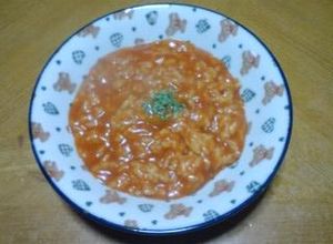 キャンベルトマトスープ缶チーズリゾット-レシピのメイン写真