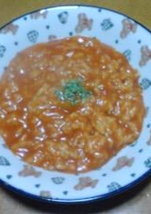 キャンベルトマトスープ缶チーズリゾット-レシピのメイン写真