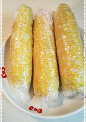 とうもろこし★茹でずにレンジでチン♪-レシピのメイン写真
