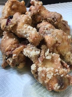 簡単!手羽元で竜田揚げ風唐揚げ-レシピのメイン写真