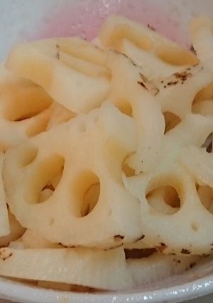 お菓子感覚✨甘酢蓮根-レシピのメイン写真