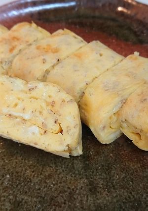 美味しい✨胡麻チーズ卵焼き-レシピのメイン写真