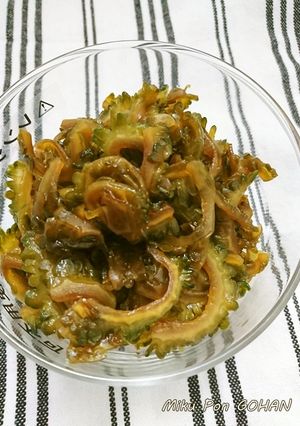 ゴーヤの佃煮-レシピのメイン写真