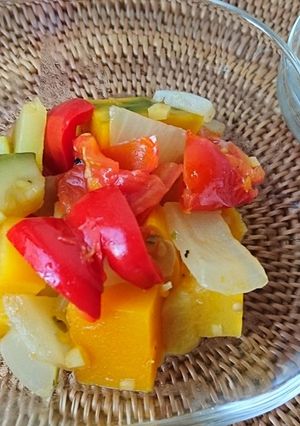 夏野菜ラタトゥイユオレンジマスタード-レシピのメイン写真