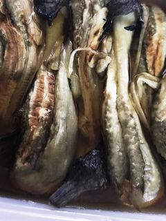 超簡単焼きなすめんつゆにんにく味-レシピのメイン写真