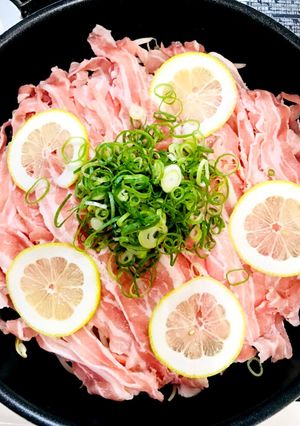 豚バラもやしの塩レモン蒸し-レシピのメイン写真