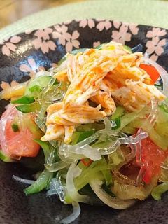 トマトときゅうりの中華風酢物-レシピのメイン写真