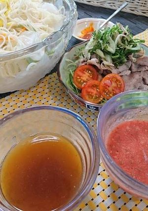 冷しゃぶそうめん×SHiBORO-レシピのメイン写真