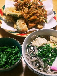右下の乾麺を使ったかけそば-レシピのメイン写真