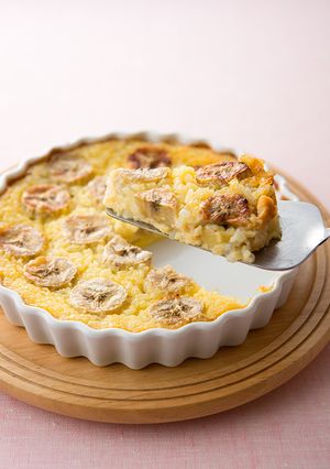 粒こんにゃく入りバナナクラフティ-レシピのメイン写真