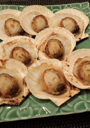 ホタテの貝焼き-レシピのメイン写真