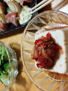 簡単おつまみ♡キムチ豆腐-レシピのメイン写真