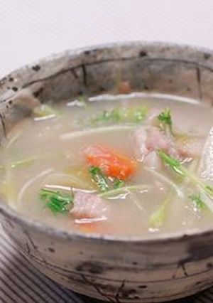 とろ~りれんこん汁-レシピのメイン写真